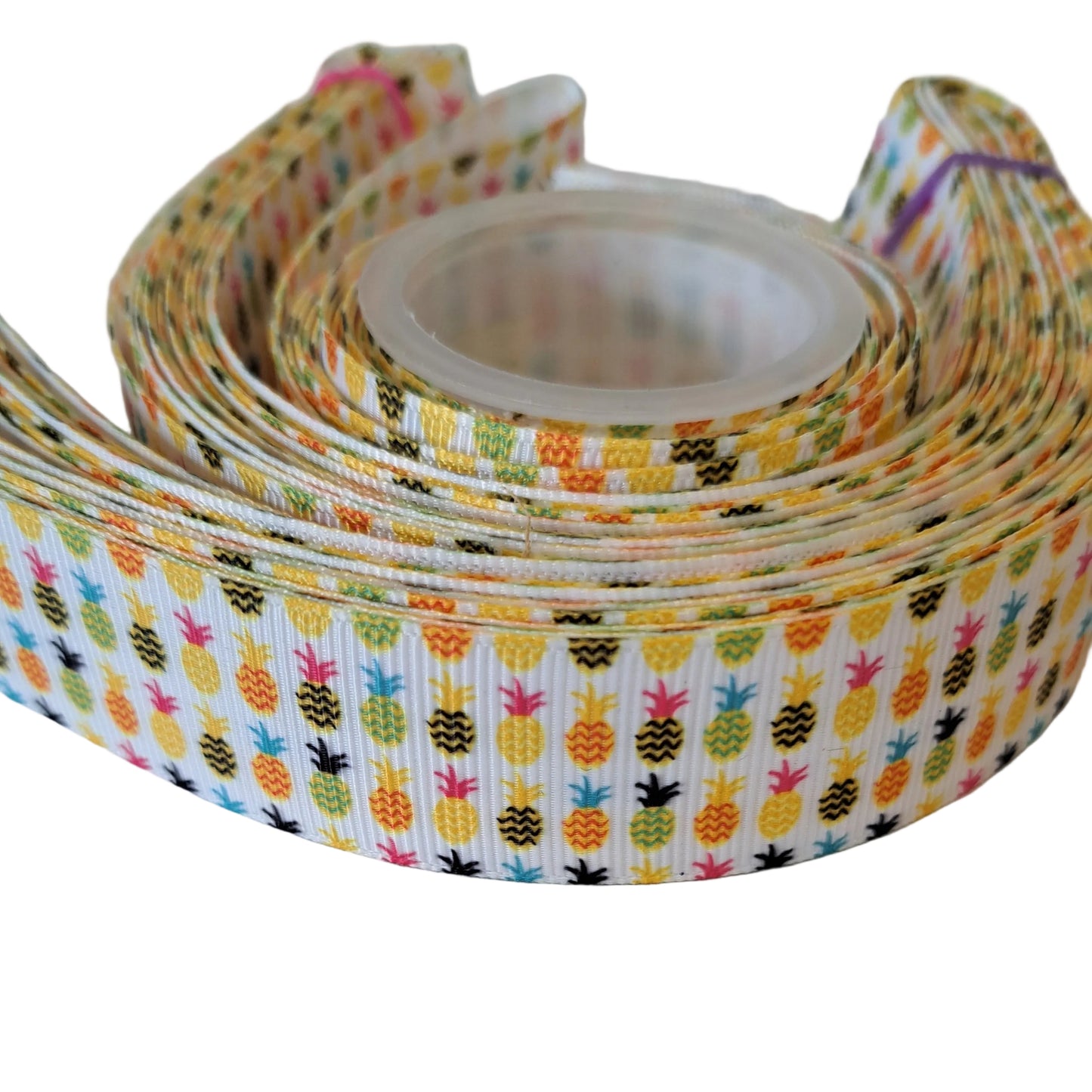 Pineapples ribbon 25mm