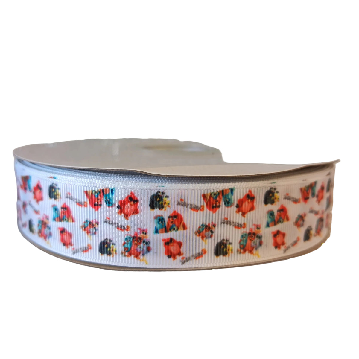 Angry birds grosgrain ribin