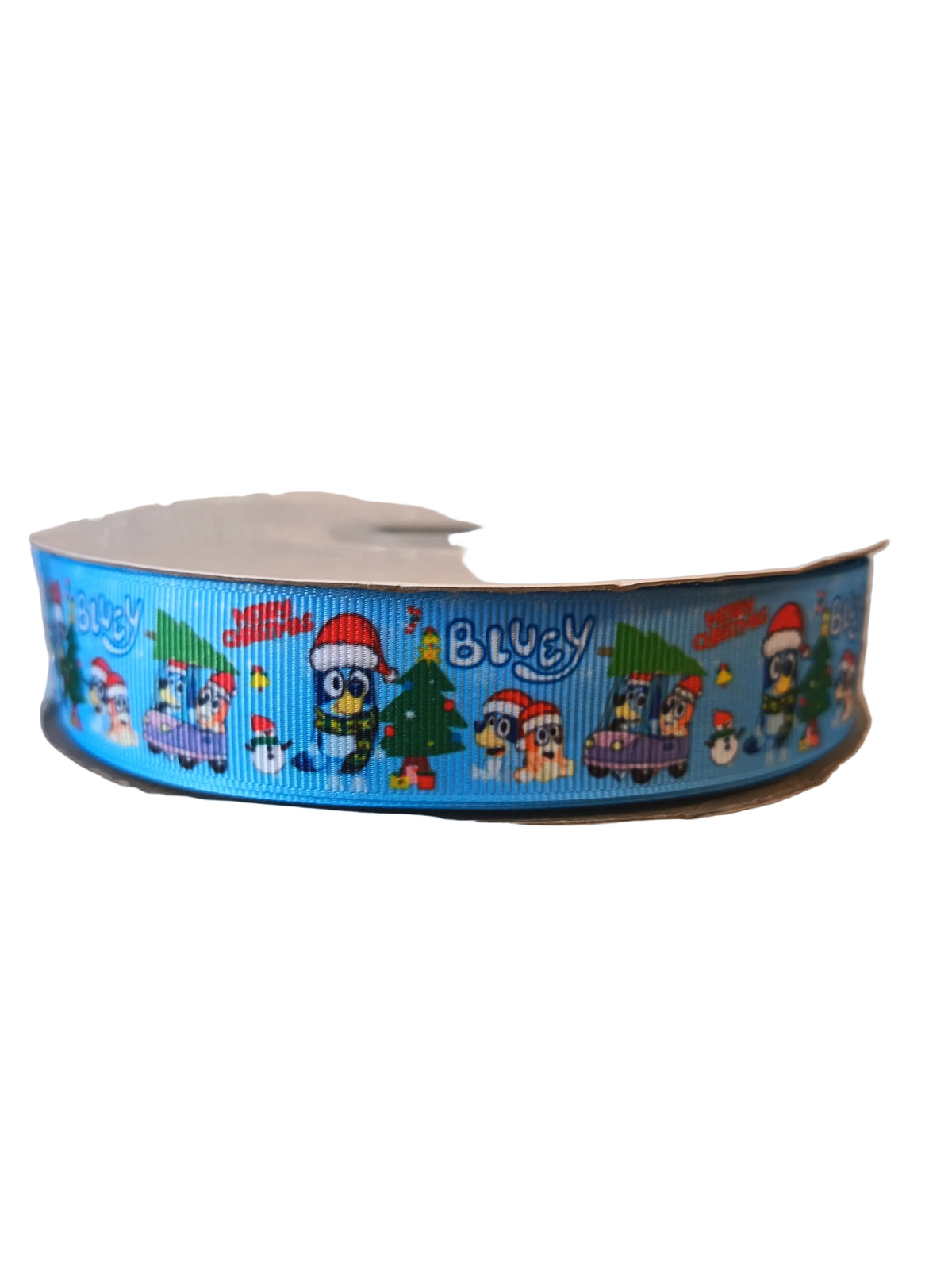 Bluey 25mm Christmas ribbon
