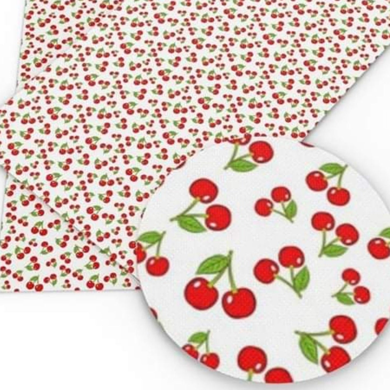 Cherries leatherette