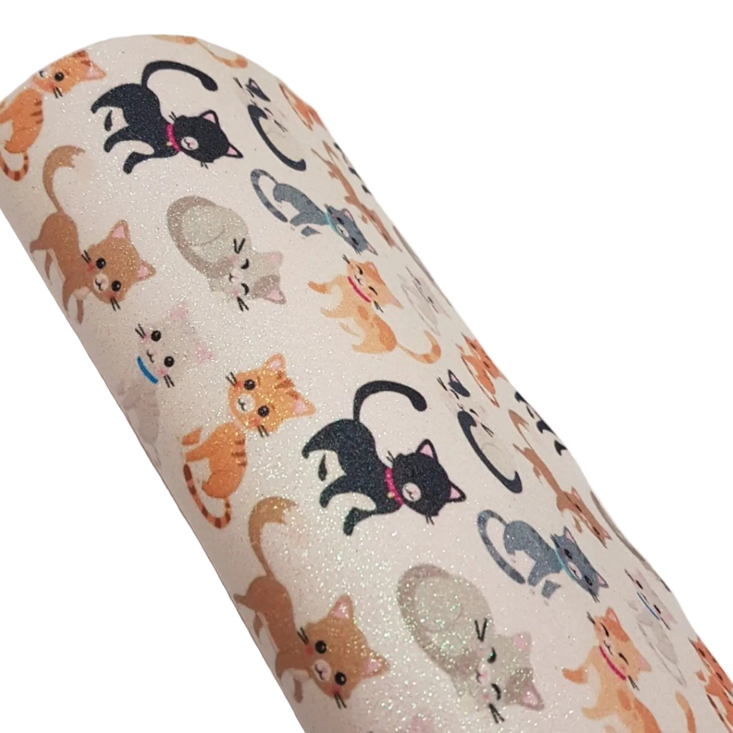 Fine glitter cats