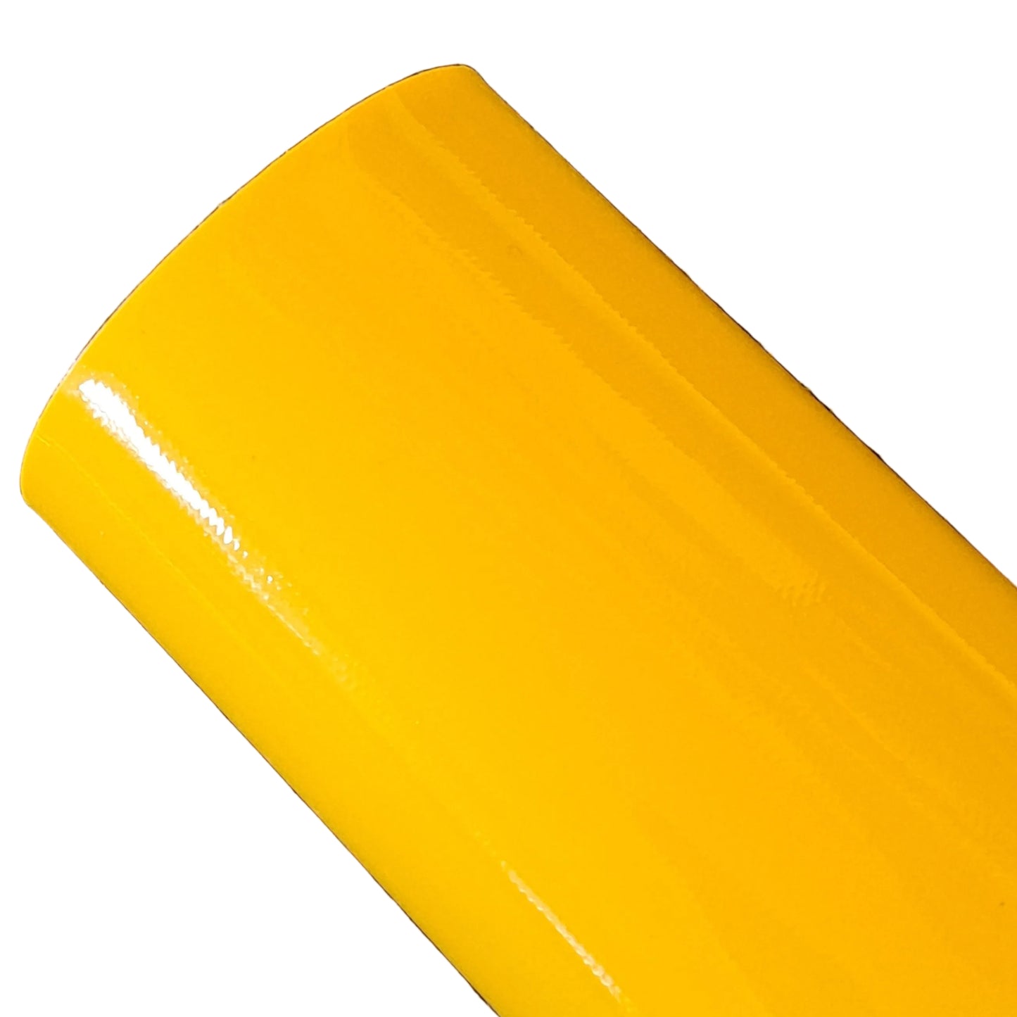 Mustard patent leather glossy finish