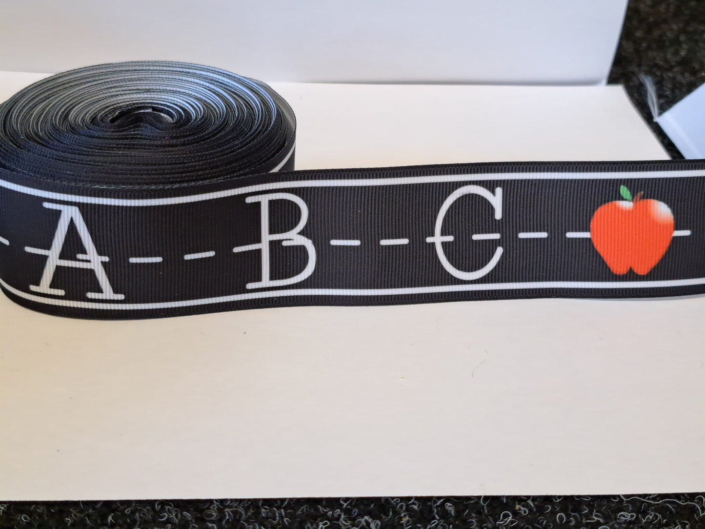A B C 38mm ribbon