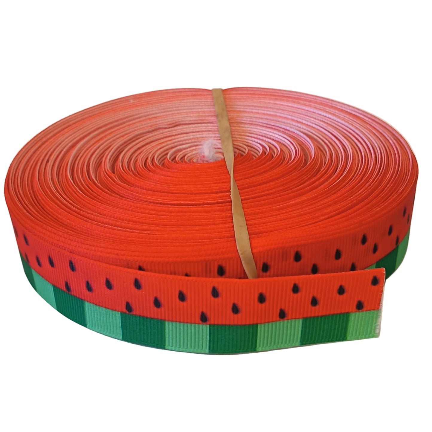 Watermelon 25mm ribbon grosgrain