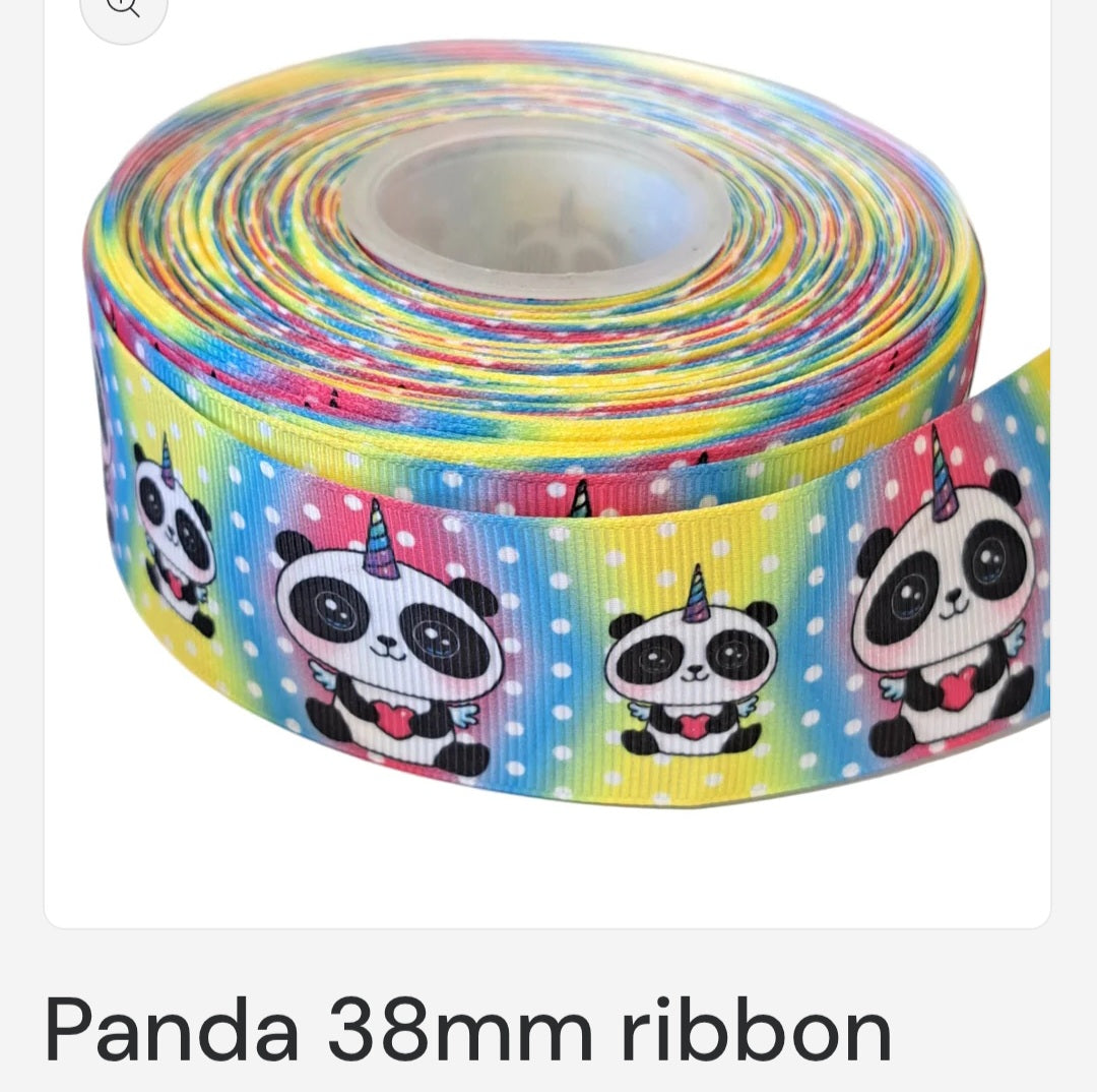 38mm Patterned Ribbon