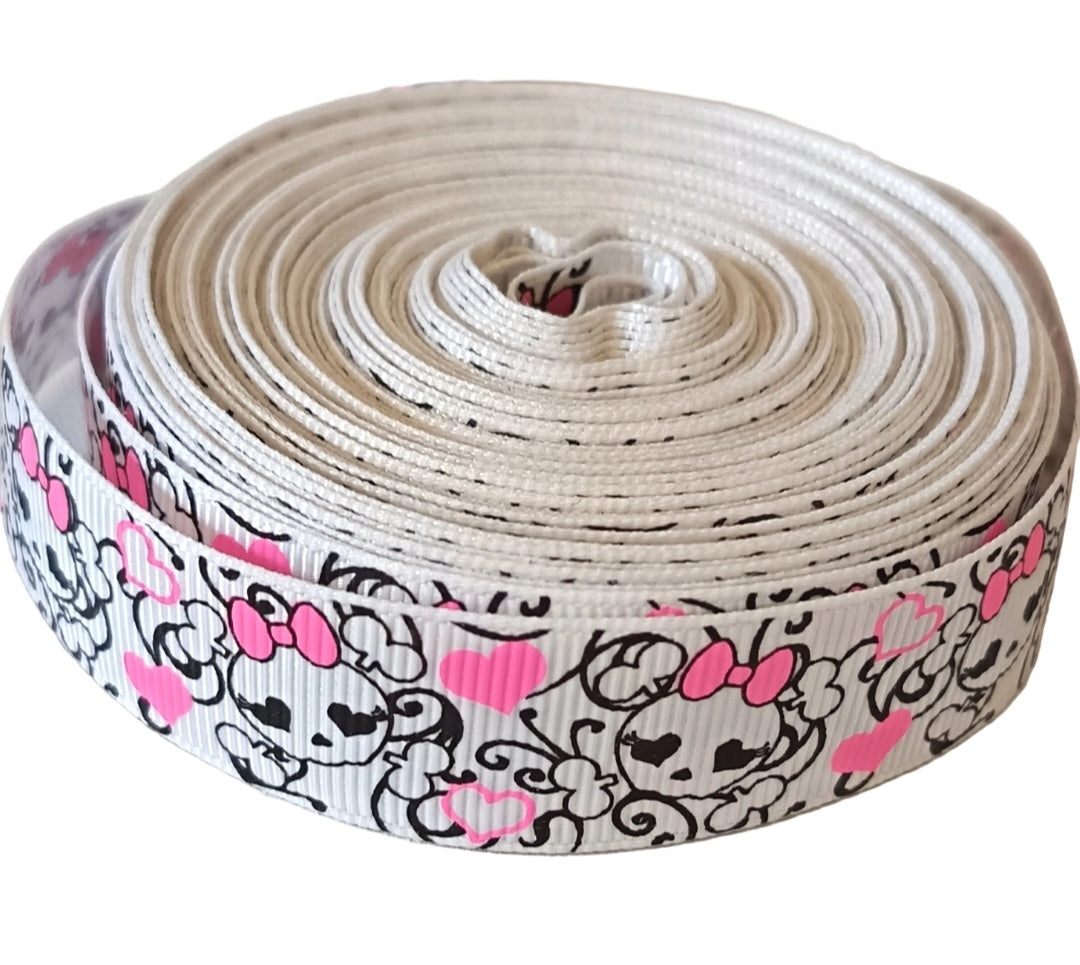 25mm Patterned Ribbon