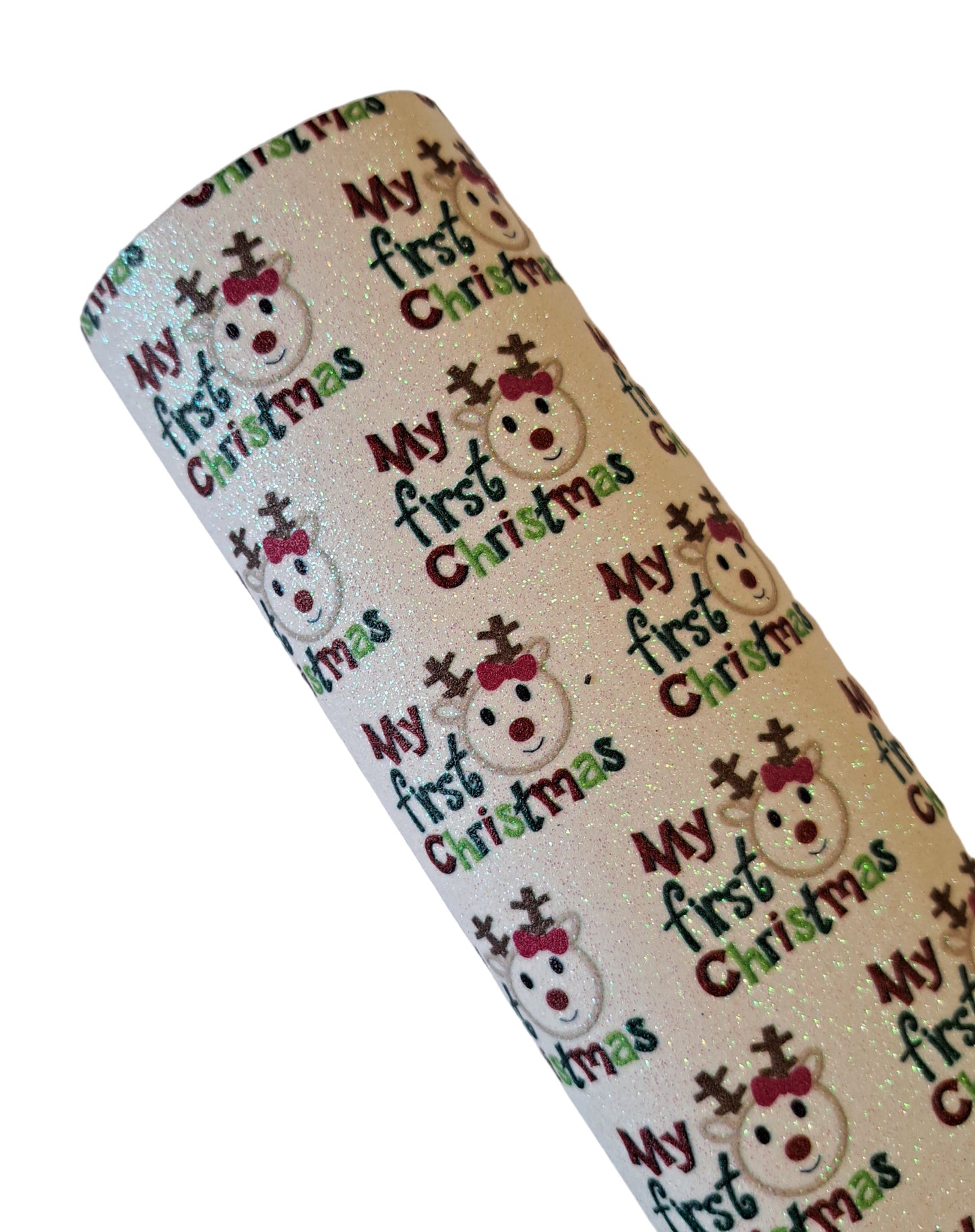 Fine glitter my first  hristmas