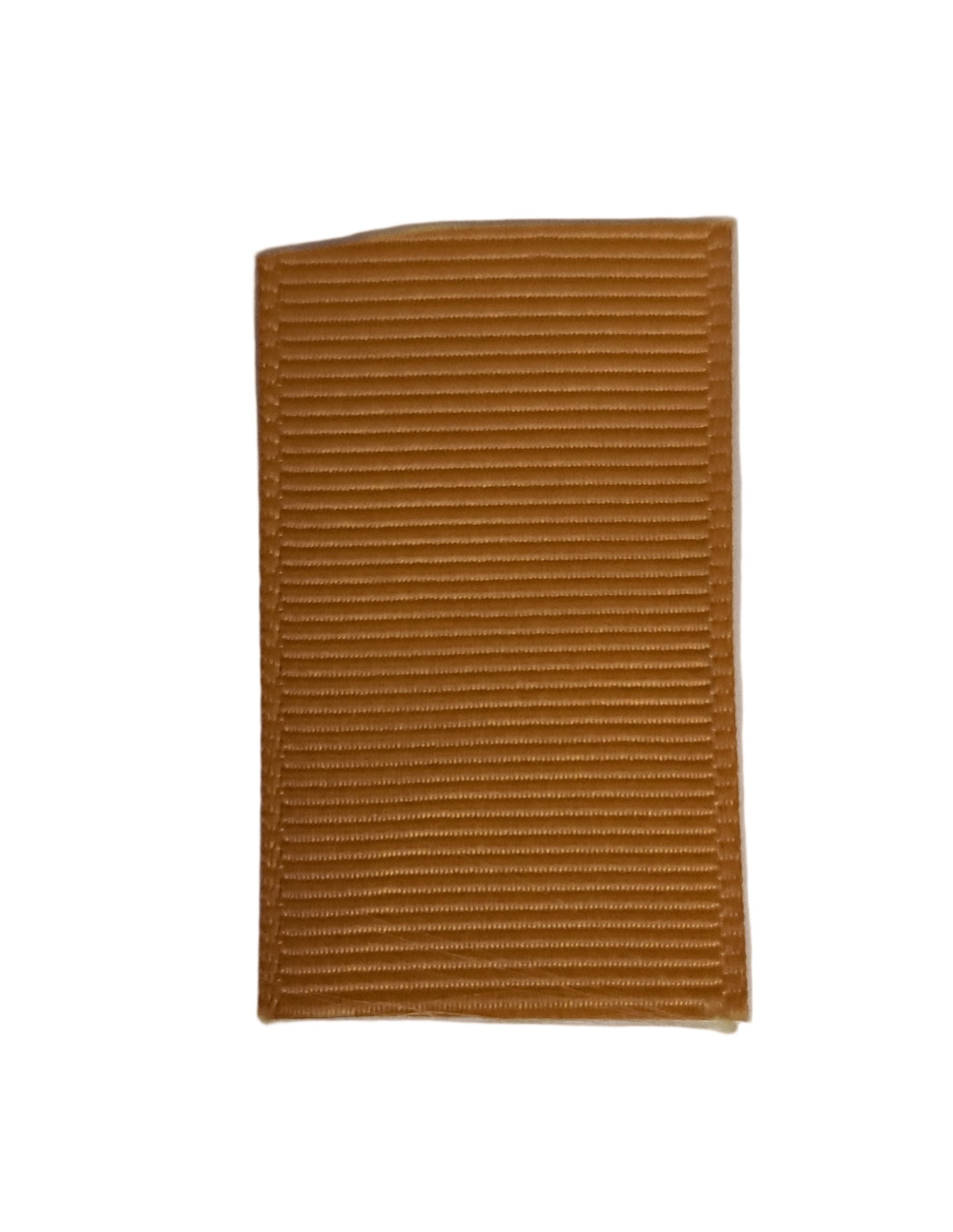 Grosgrain ribbon pale gold 