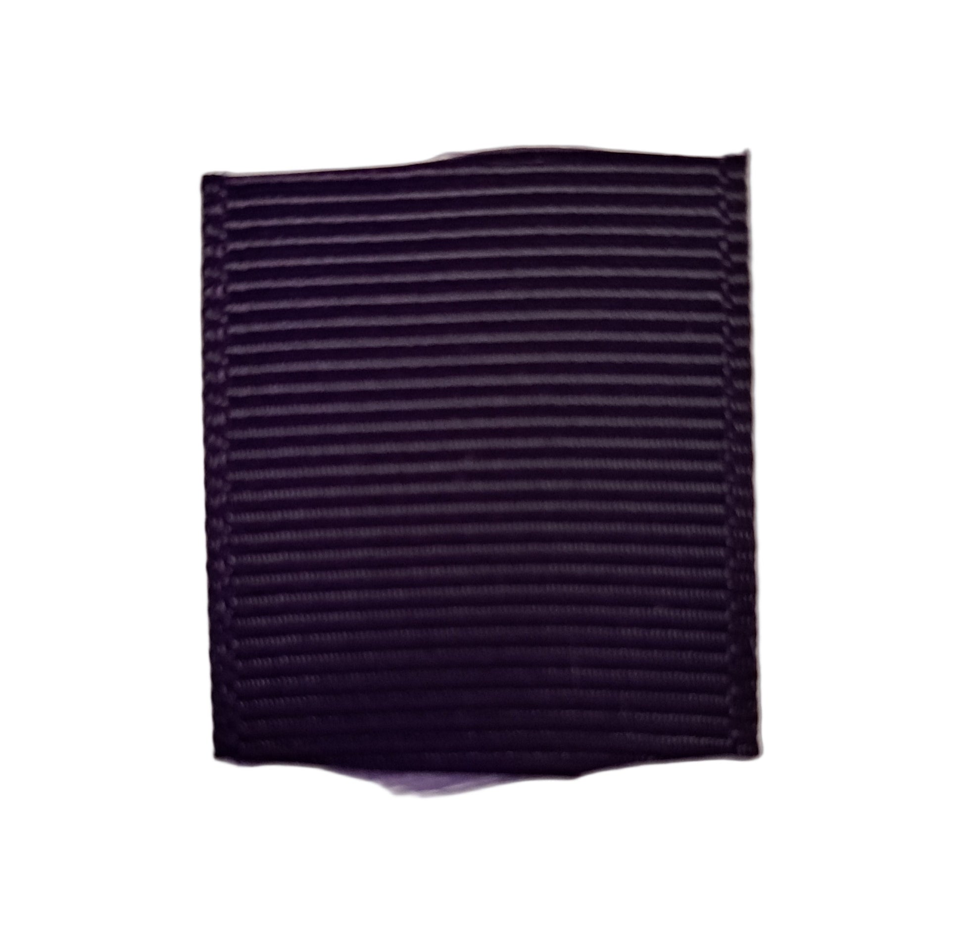 Grosgrain ribbon plum