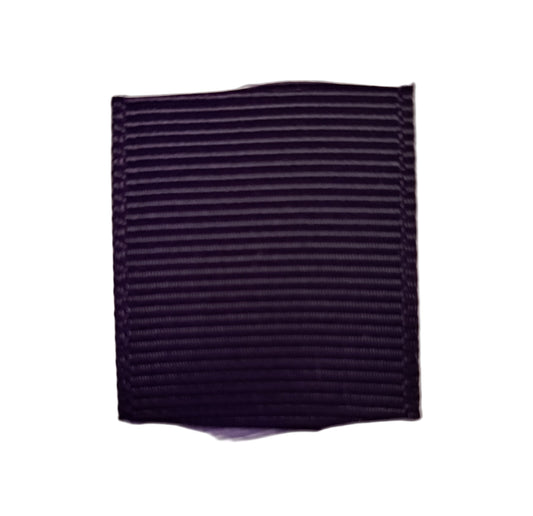 Grosgrain ribbon plum