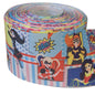 Super heros women 3 inch grosgrain ribbon