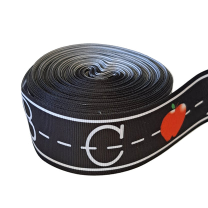 Abc grosgrain ibbon 38mm 