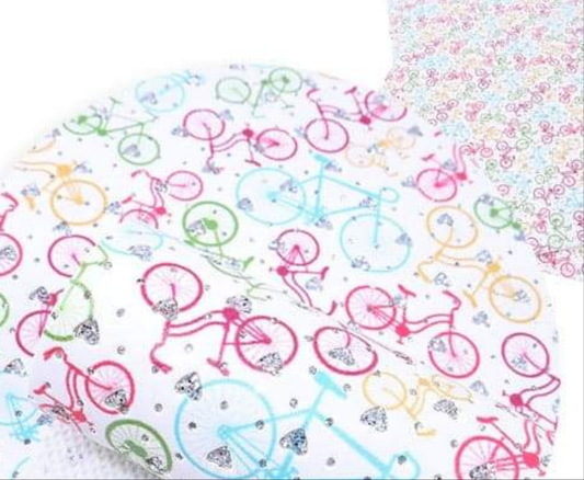 Bikes leatherette with diamonds