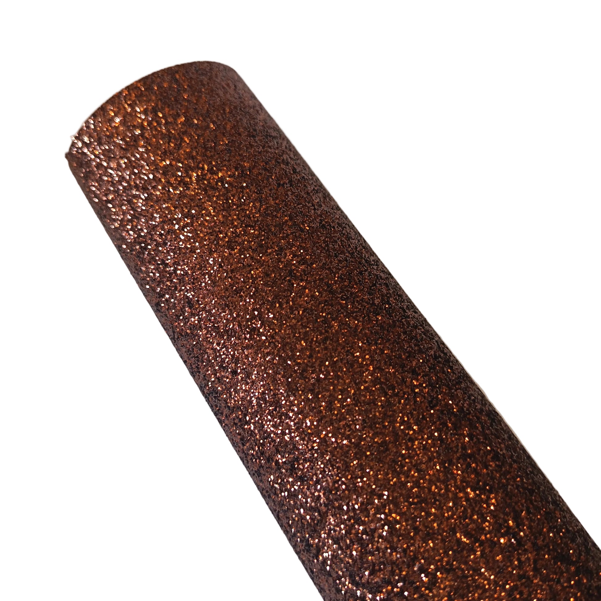 Nrown fine glitter woth a black back 