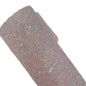 chunky glitter pink roll on a white background
