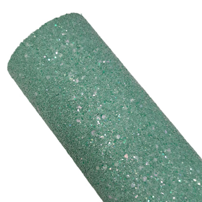 chunky glitter tropic with a canvas back