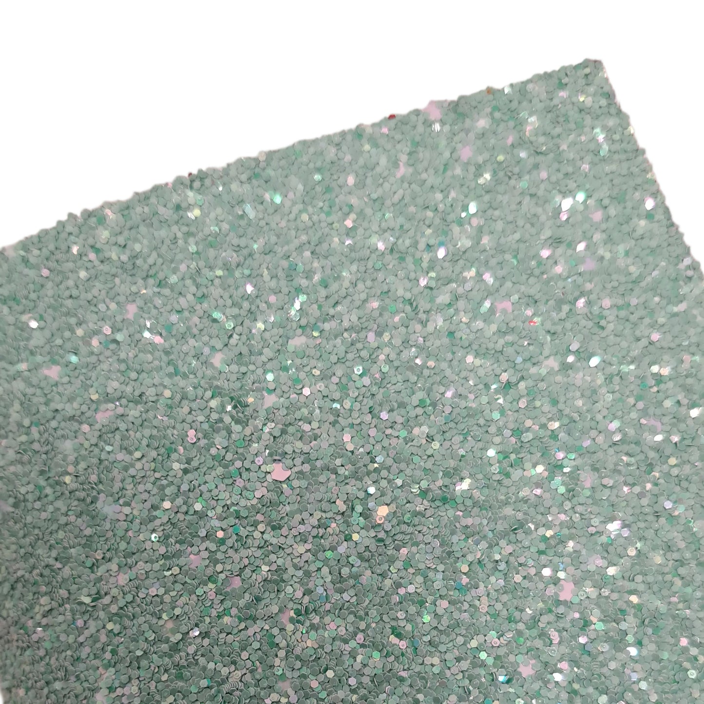 chunky glitter tropic. canvas backing
