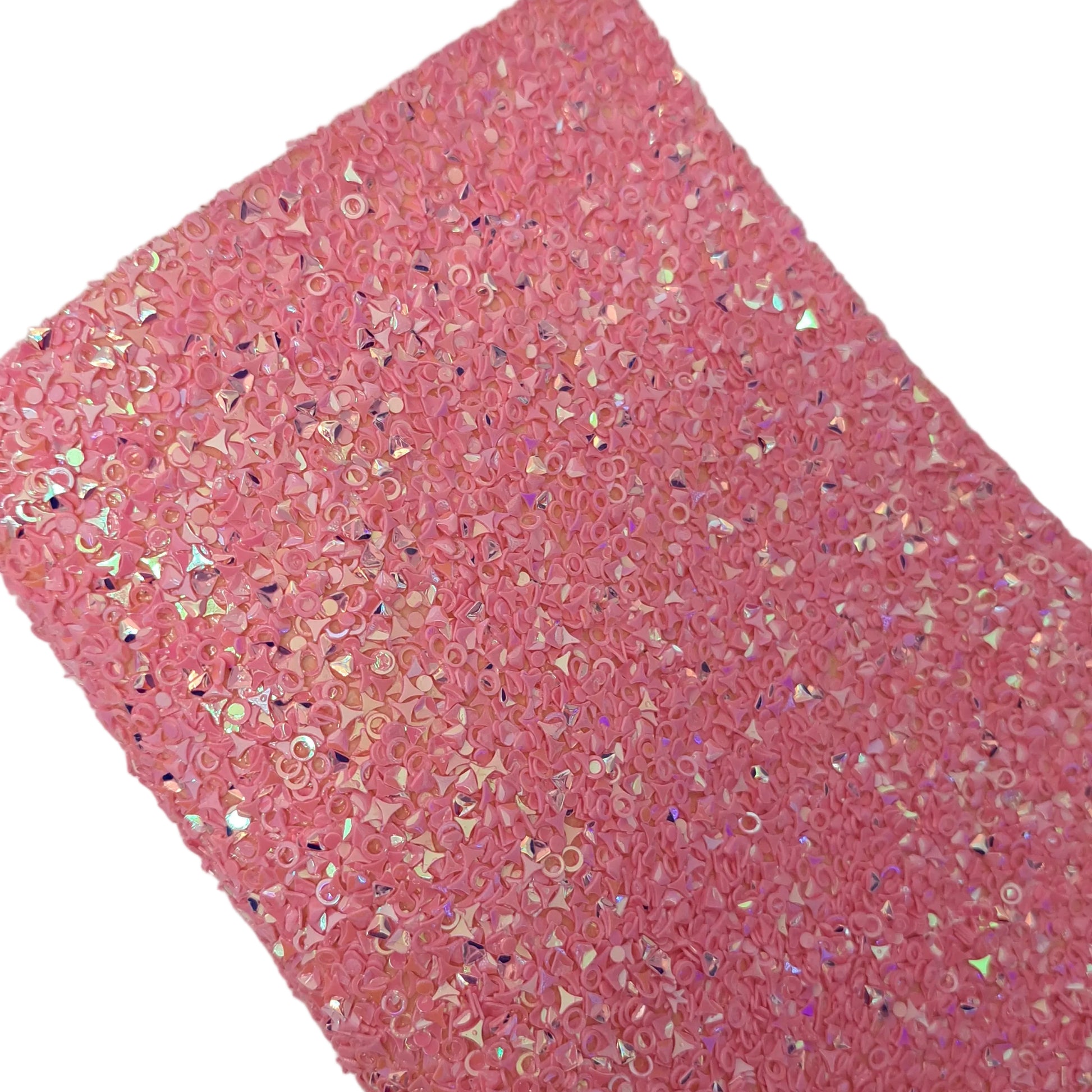 Chunky luxury glitter a4 hot pink shapes 