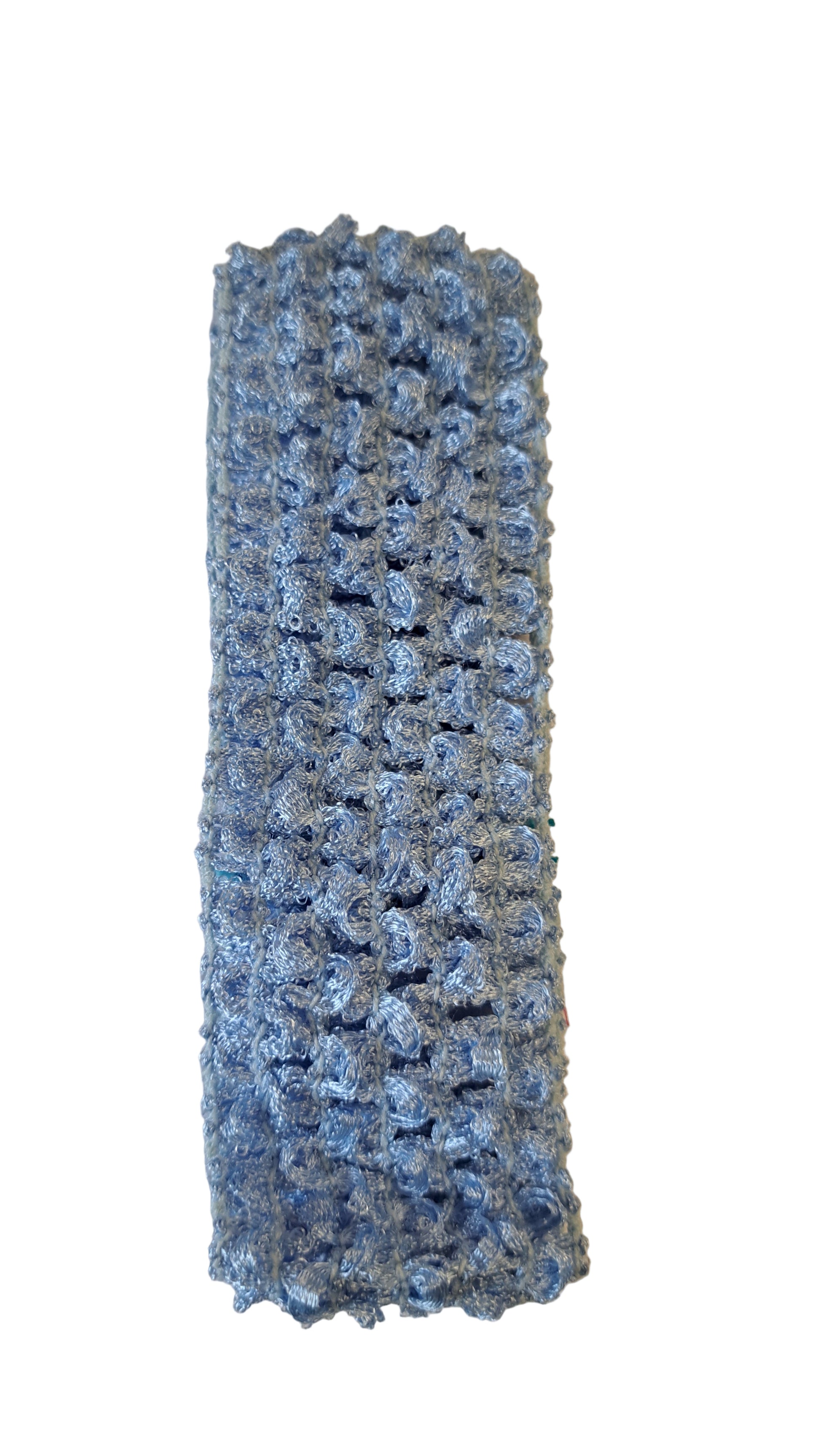 Crochet elastic head wear french blue