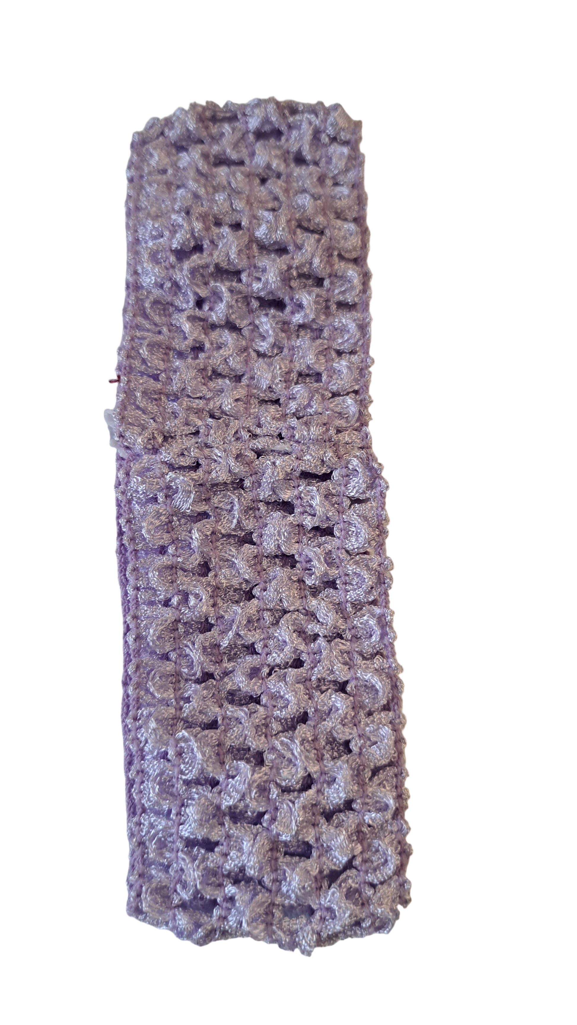 crochet elastic head wear light orchid