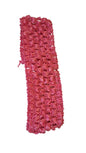 Crochet elastic head wear pink