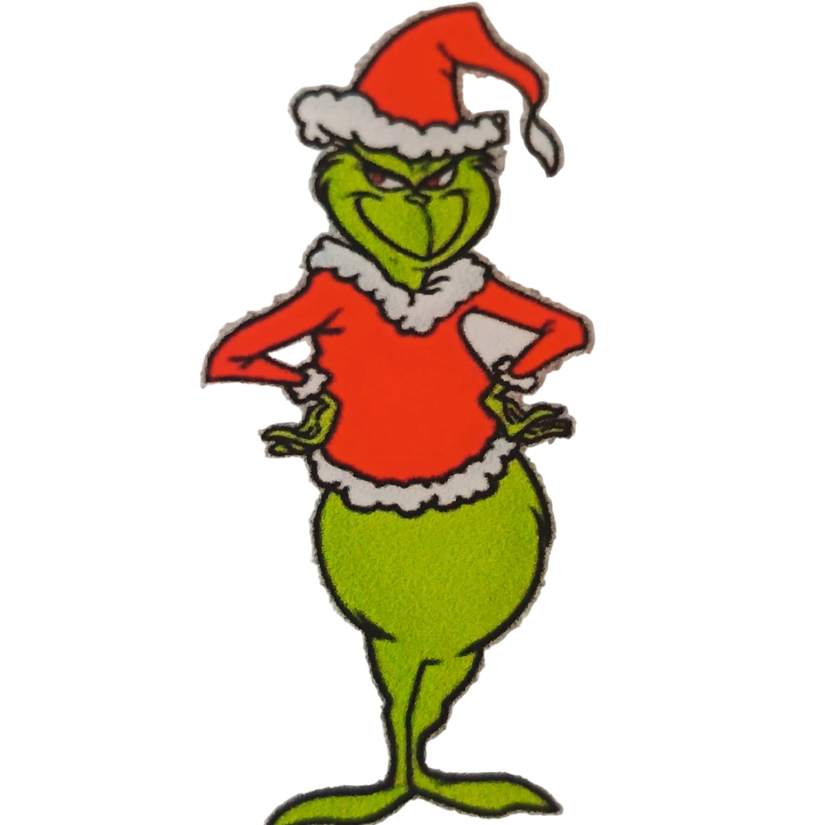 DTF iron on grinch 
