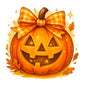 Pumpkin DTF iron on 