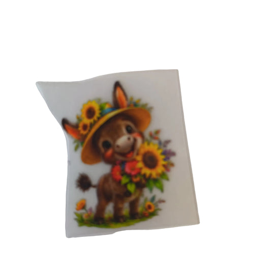DTF iton on transfers donkey no 32