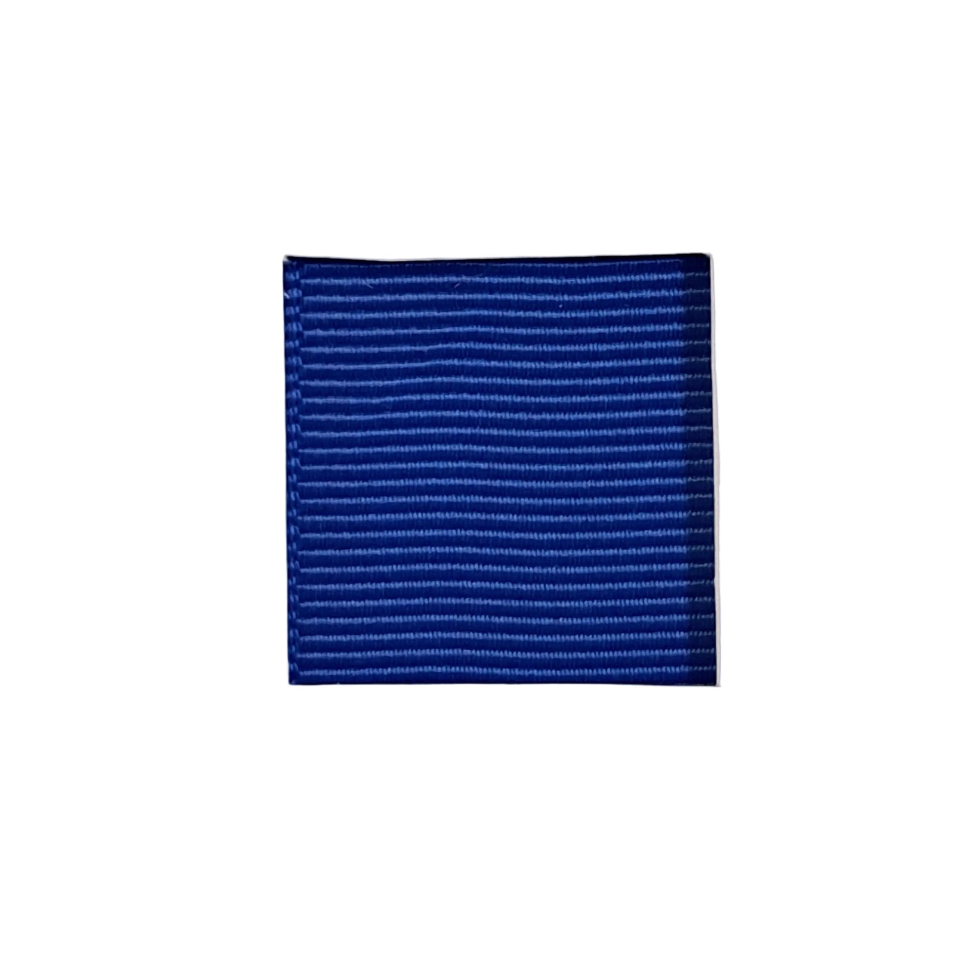 Electric blue grosgrain ribbon