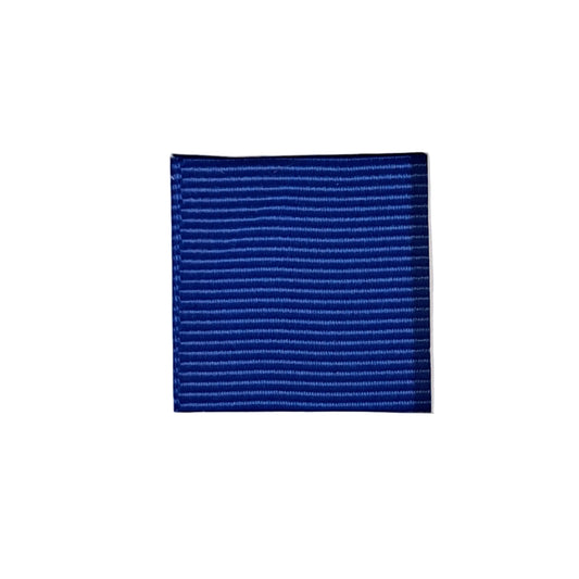 Electric blue grosgrain ribbon