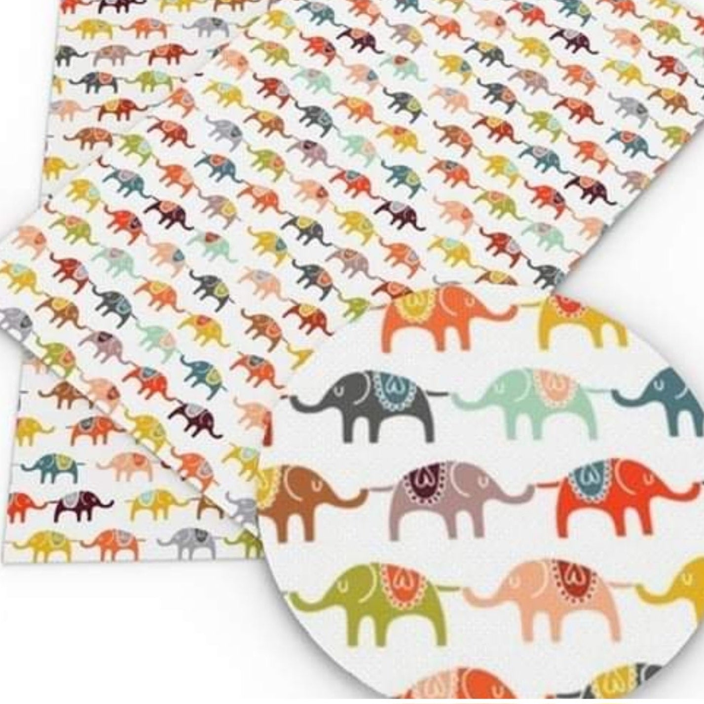 Elephants leatherette 