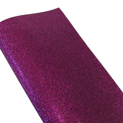 Fine glitter purple with black   backing