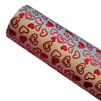 Fine glitter red ❤️ hearts