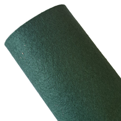 Sticky back felt forest green