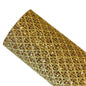 Gold glitter lace diamond patterned 