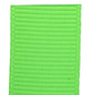 grosgrain ribbon in acid green colour on white background