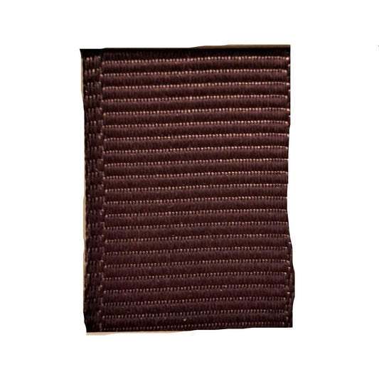 grosgrain ribbon in amethyst colour on white background