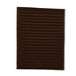 grosgrain ribbon in brown colour on white background