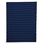 grosgrain ribbon in navy colour on white background