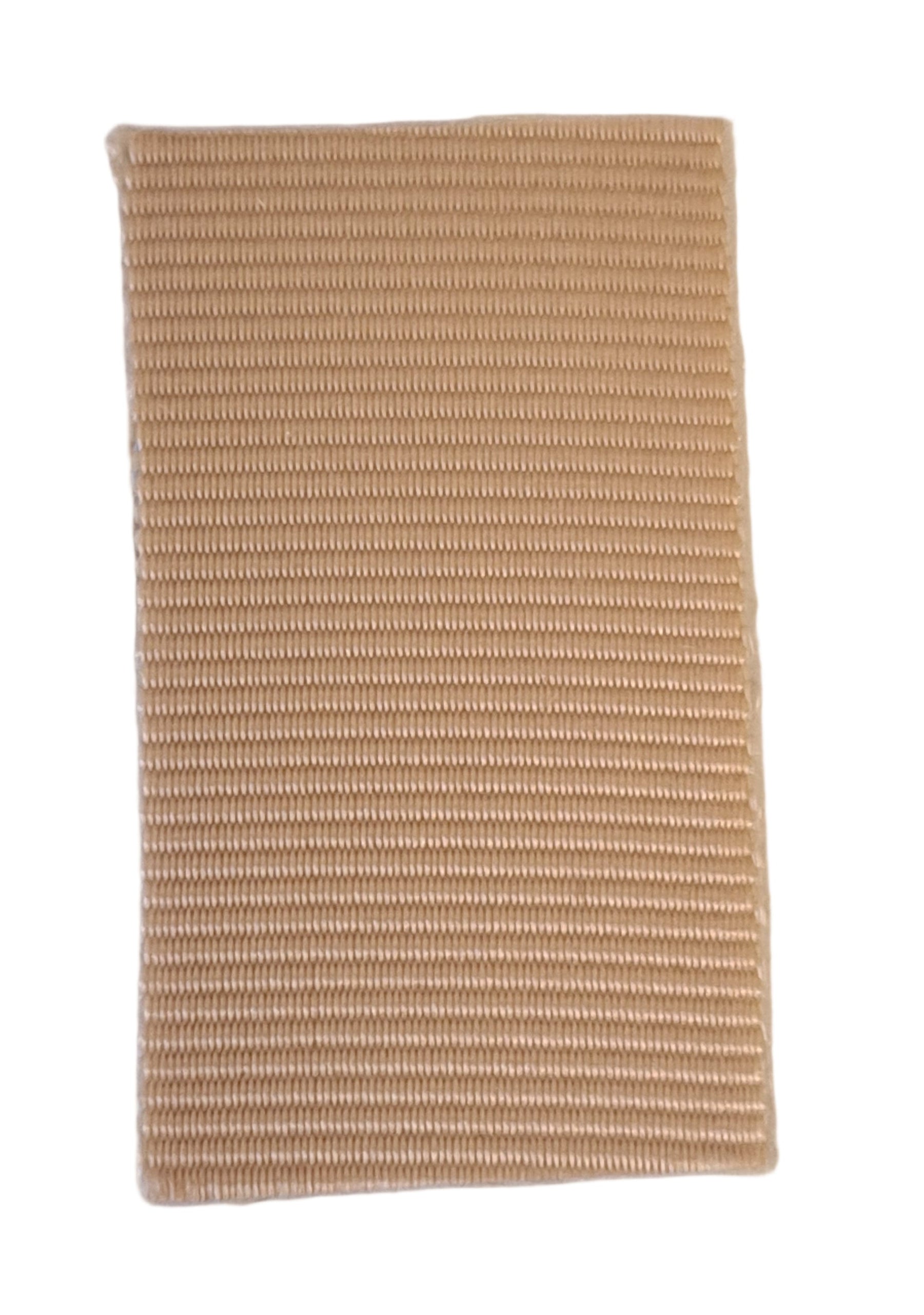 Grosgrain ribbon tan 