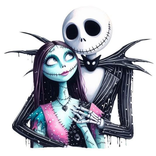 Jack skelly DTF print oron on 