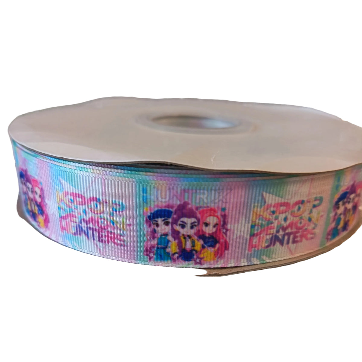 Kpop demon hunters 25mm grosgrain ribbon 
