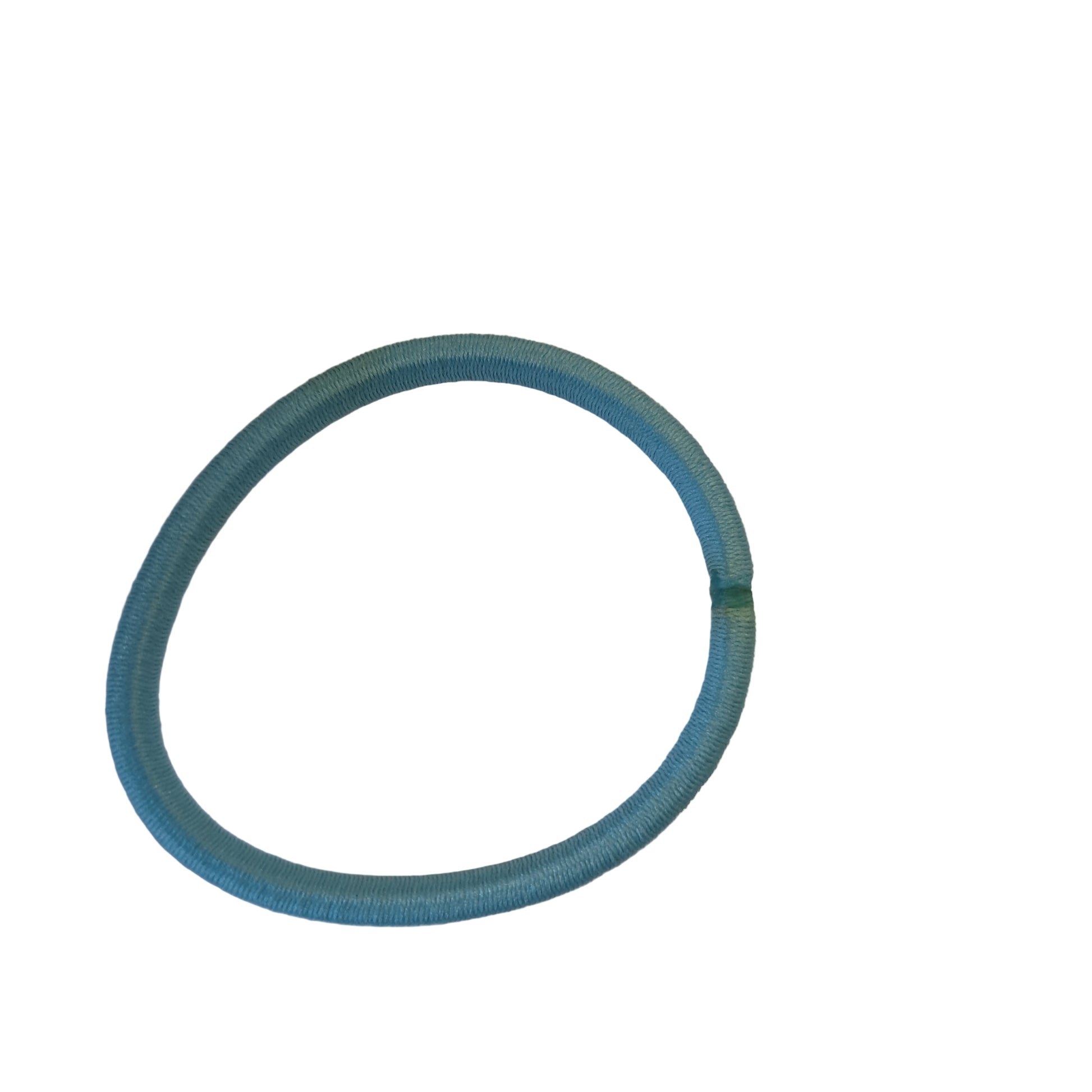 light blue bobble on white background