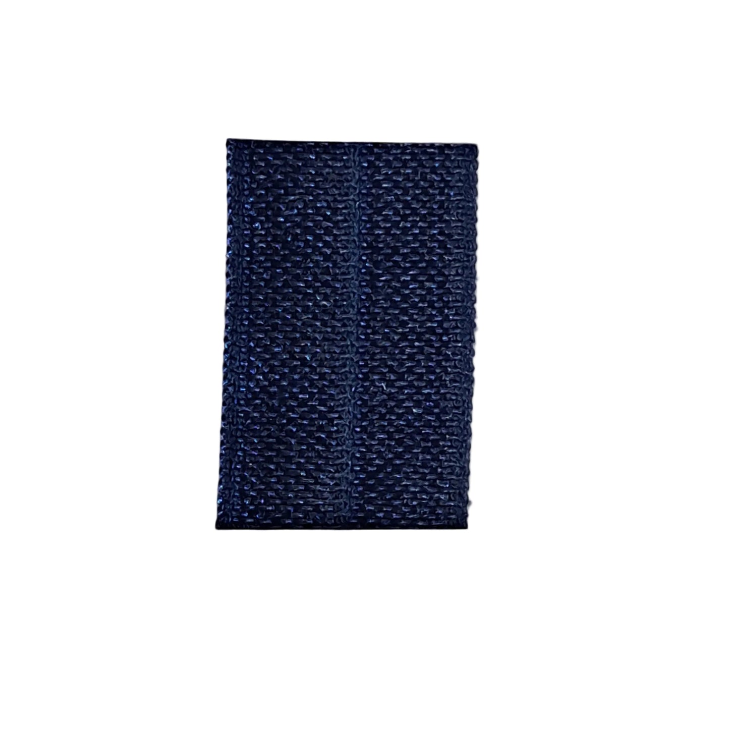 Navy fold over elastic 