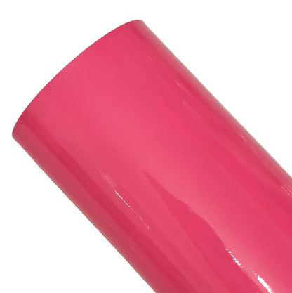 Passion fruit patent leather, smooth glossy finish