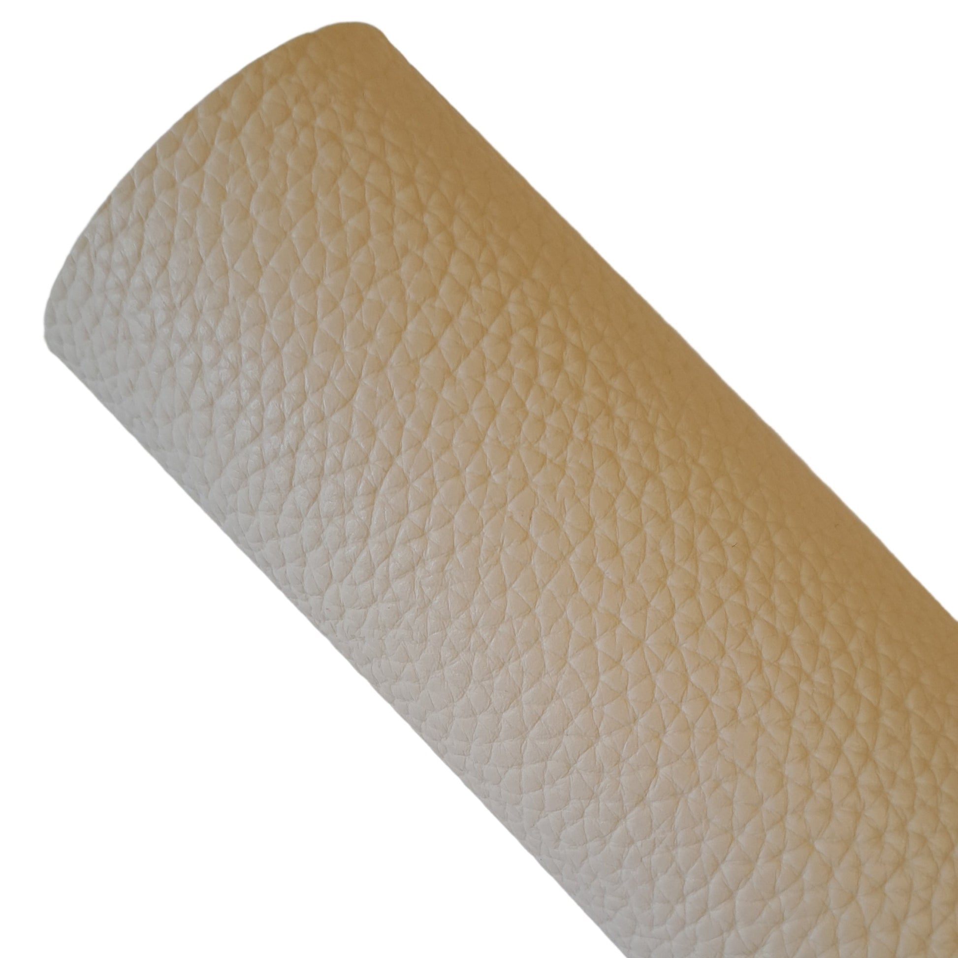 cream leatherette