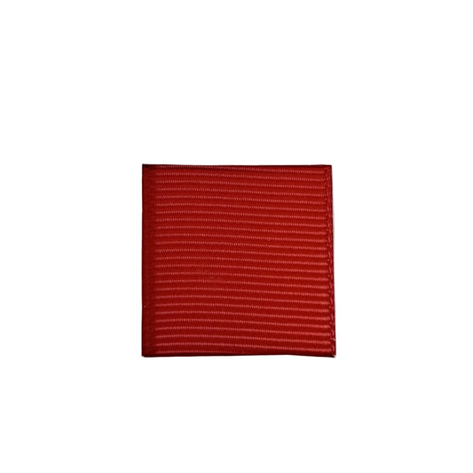 Poppy grosgrain ribbon
