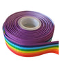 Rainbow ribbon grosgrain 38mm