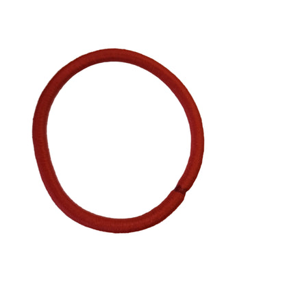 red bobble on white background