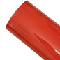 Red patent leather smooth glossy finish 